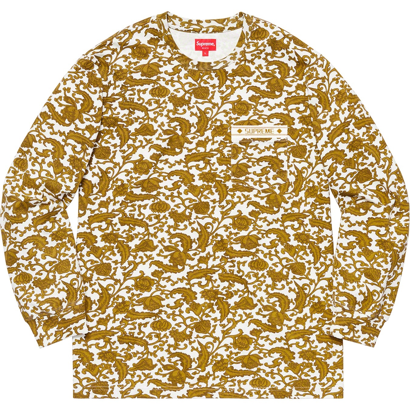 Damask L/S Top view 3